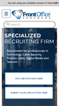 Mobile Screenshot of frontofficepartners.com